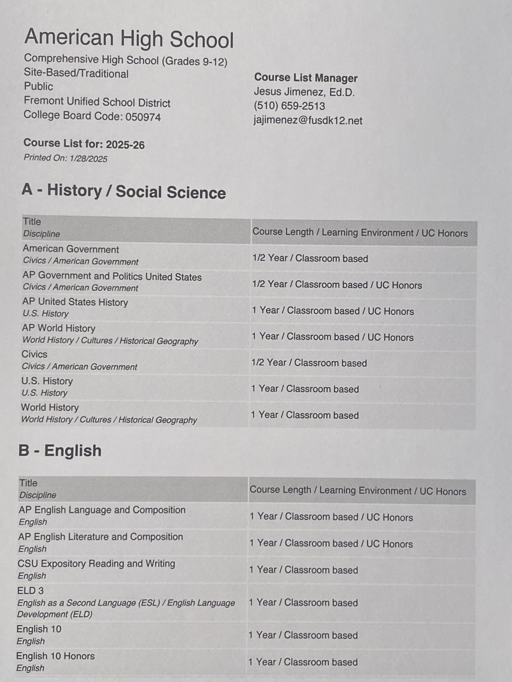A roadmap for course&nbsp;registration