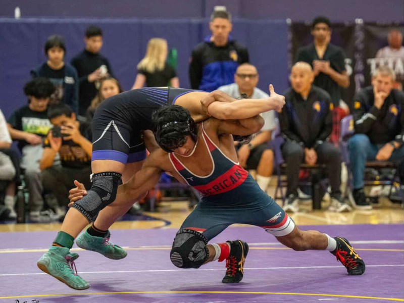 AHS wrestlers at the Kennedy dual&nbsp;meet